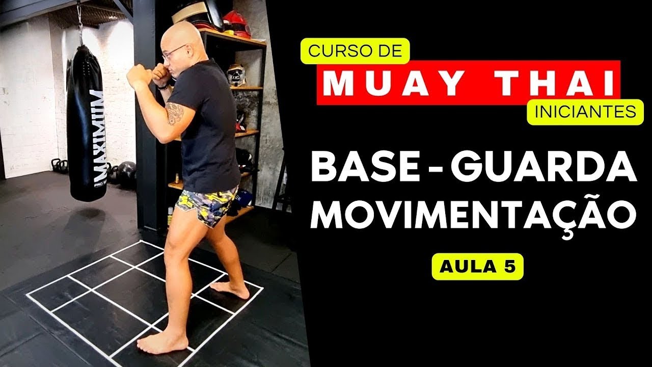 Ajuste sua guarda, base e movimentação | MUAY THAI INICIANTE - AULA 5