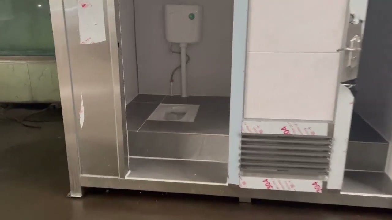 steel stainless portable mobile toilet
