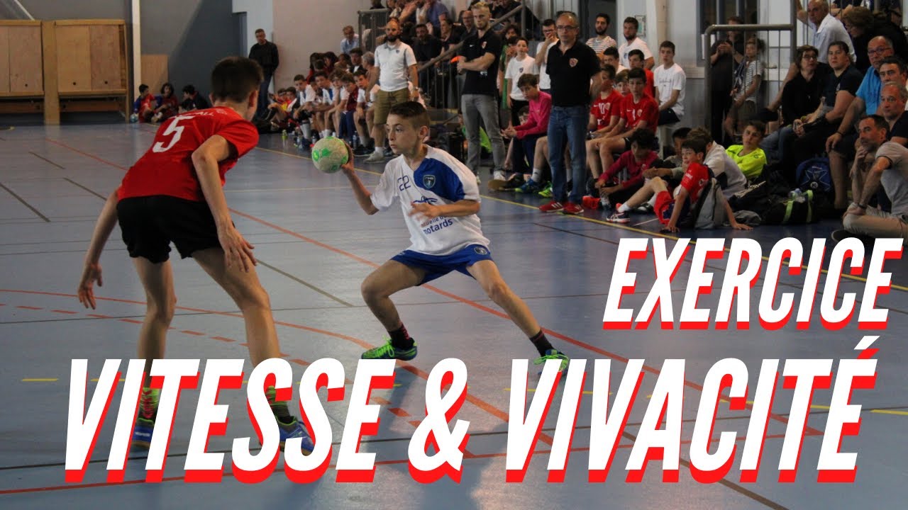 Exercice de VITESSE & VIVACITÉ spécifique au HANDBALL !
