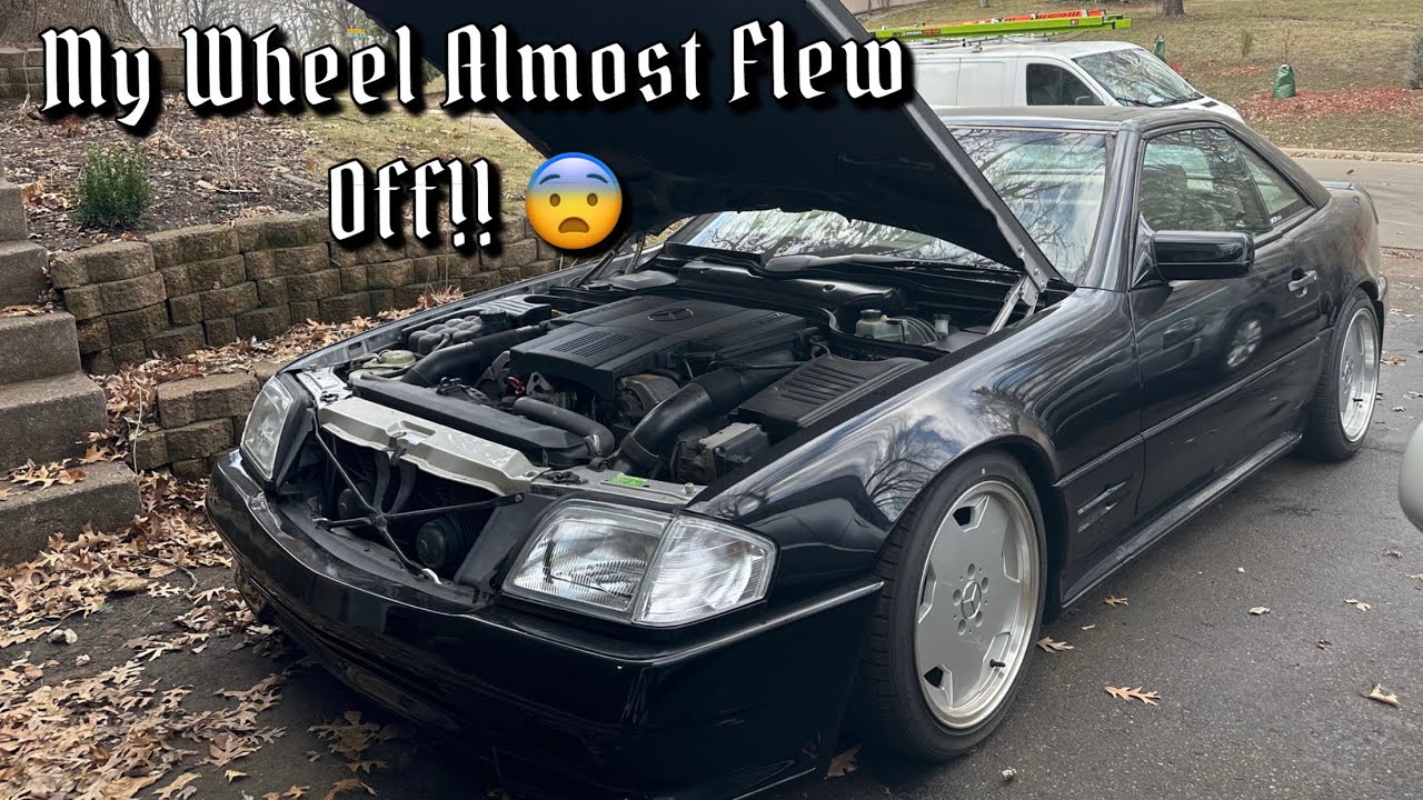 SL500 Is Back On The Road! (Out of Winter Storage and Wheel Hub Repair)