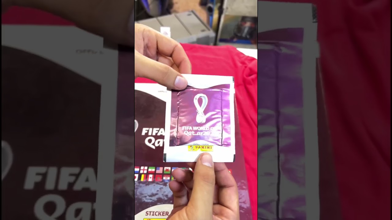 Como saber QUE TIENEN los SOBRES del MUNDIAL ANTES de ABRIRLOS #shorts #qatar #panini