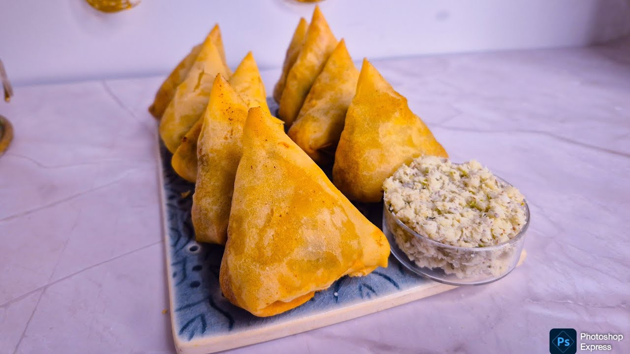 PYRAMIDS SHAPE VEGETABLE SAMBUSA .(SAMBUSA ZA MBOGA MBONGA SHEPU YA PYRAMIDS)