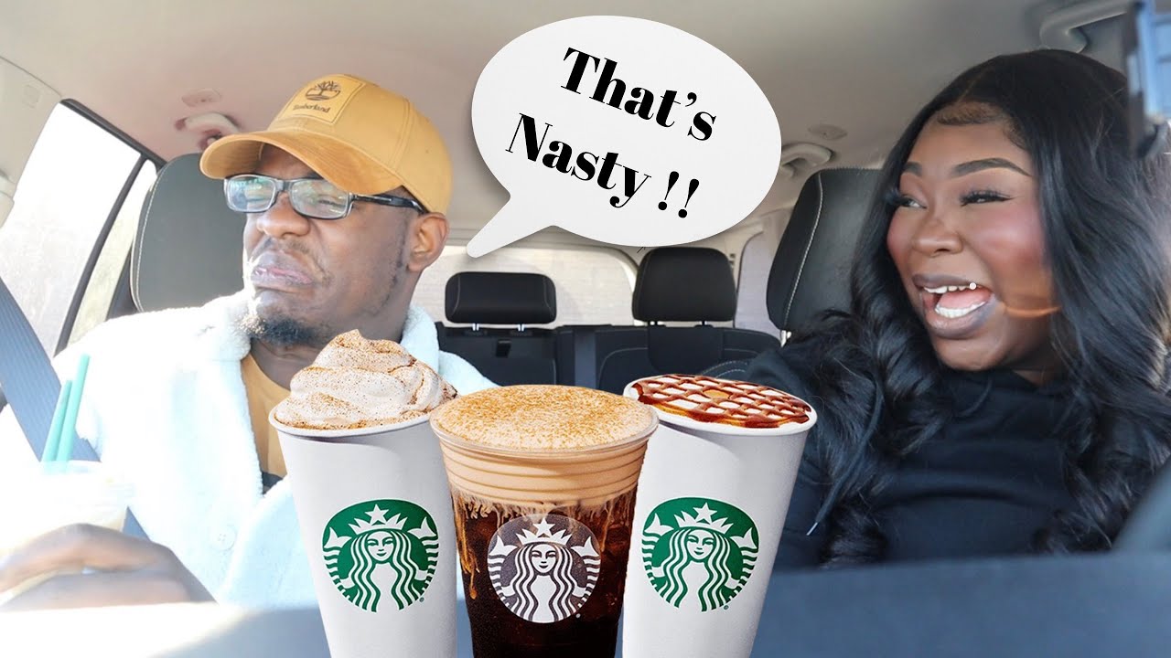 CALLING MY HUSBAND “BOYFRIEND” TO GET HIS REACTION PRANK + STARBUCKS FALL DRINKS RATING