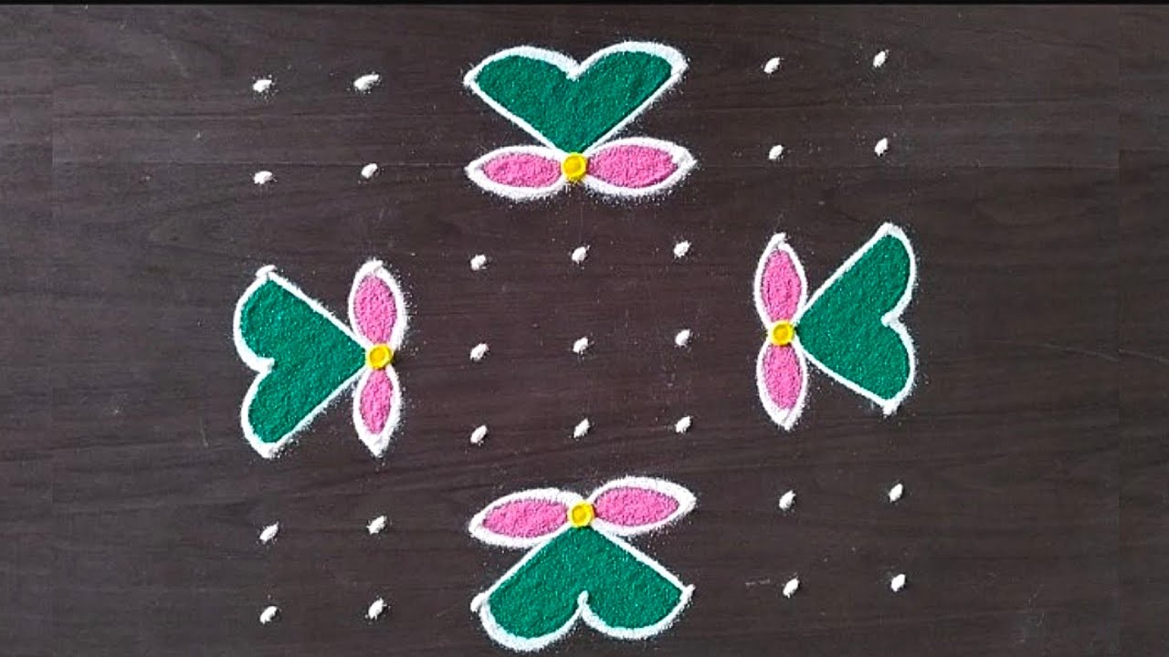 7x7 rangoli | thipkyanchi bhogi sankranti rangoli | pongal muggulu | new year special rangoli