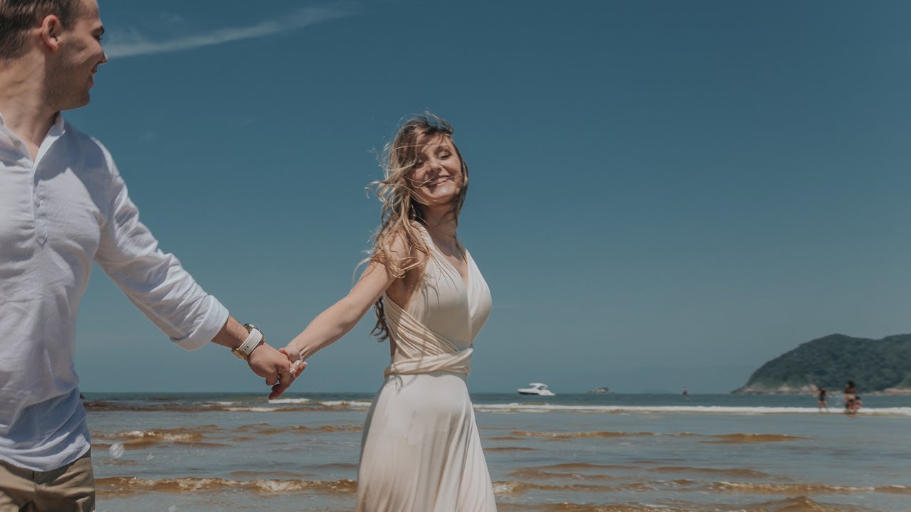 ENSAIO DE CASAL NA PRAIA NASCER DO SOL