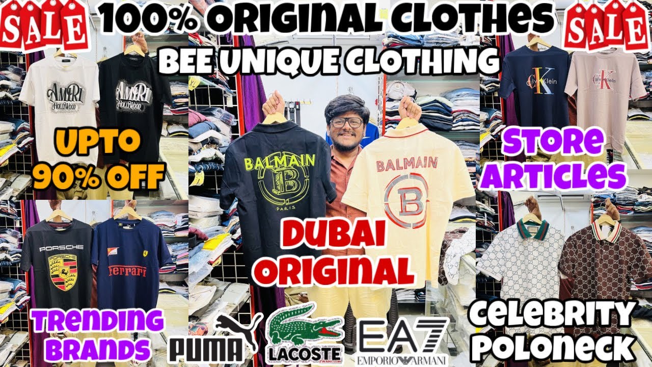 100% Original Clothes 🔥 | Balmain Tshirts,Linen Pants,Jeans | Branded Clothes in Mumbai