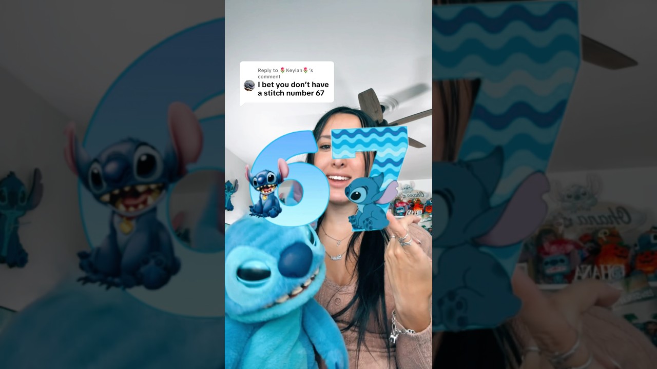 I bet you don&rsquo;t have a stitch 67?😭 #stitchgirl #disney #autumnmonique