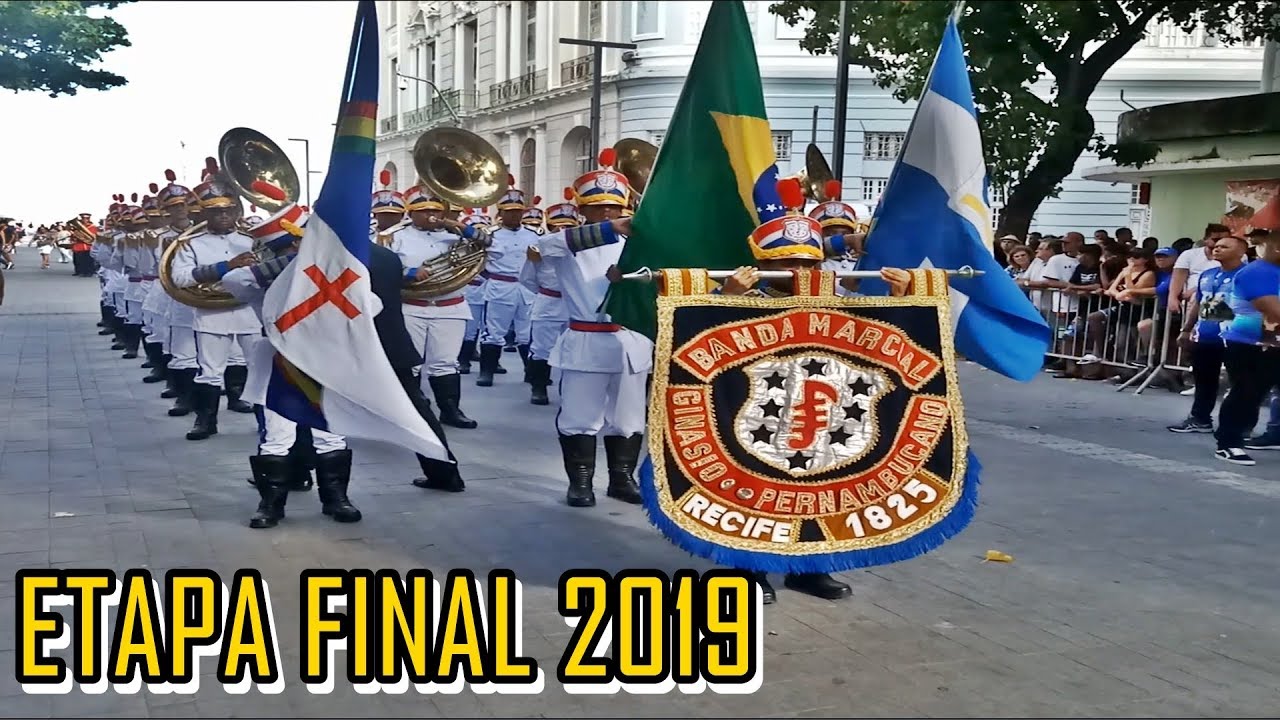 BMGP 2019 BANDA MARCIAL GINÁSIO PERNAMBUCANO 2019 ETAPA FINAL 2019 XI COPA PERNAMBUCANA DE BANDAS