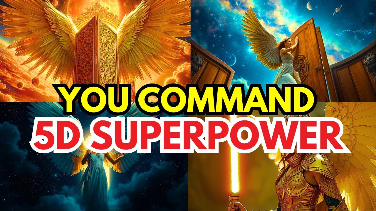 CHOSEN ONES, YOU'VE TRANSITIONED TO 5D EMBRACE YOUR NEW 5D ABILITIES!
