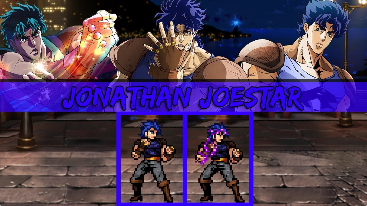 Mugen char Jonathan Joestar by Dano Renovado