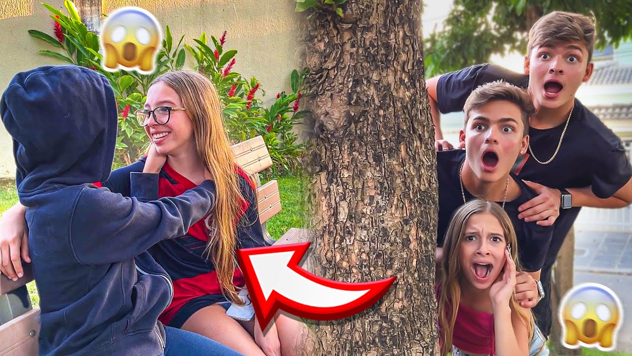 MINHA IRMÃ MAIS NOVA TEM UM CRUSH! Descobri quem é!! •Irmãos Scribel•