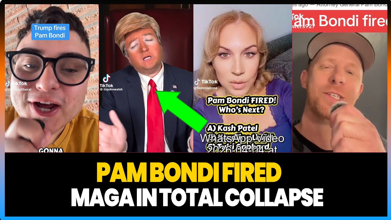 Пэм Бонди уволена &mdash; движение MAGA полностью рухнуло, лояльность к нему рушится.