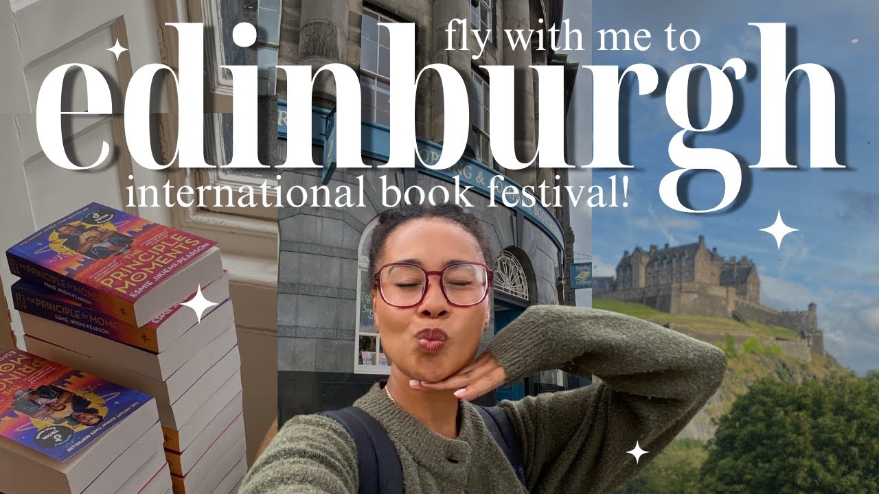 travelling to a scottish book festival as a bestselling author!🏴󠁧󠁢󠁳󠁣󠁴󠁿👩🏽&zwj;💻🤎
