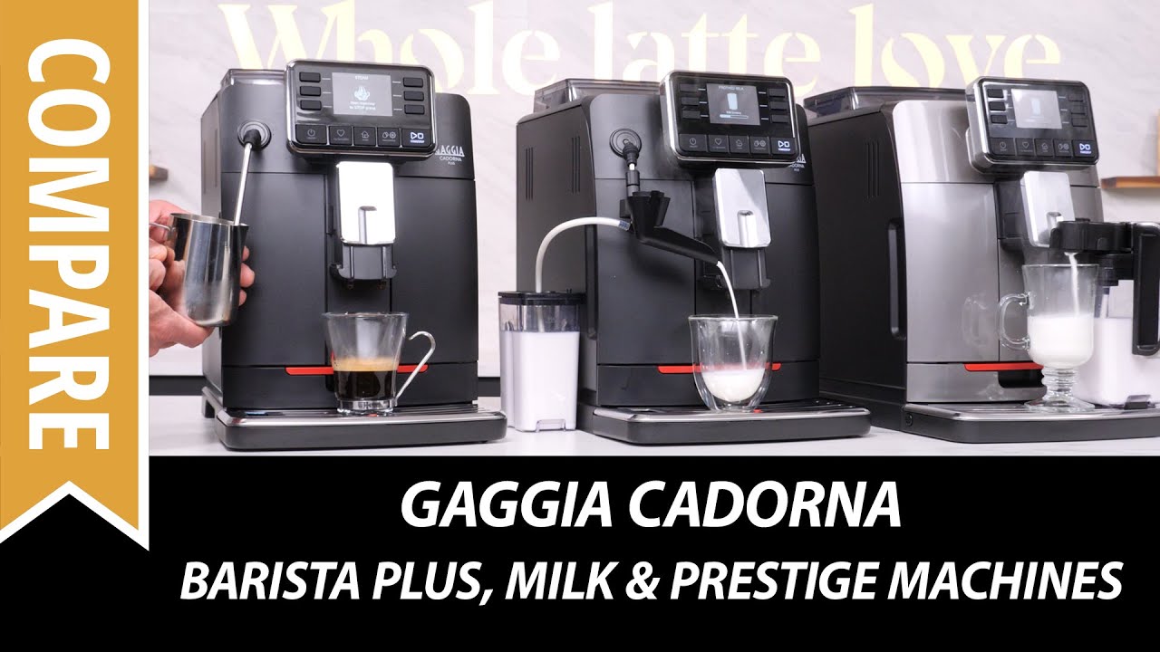 Compare Gaggia Cadorna Super Automatic Espresso Machines