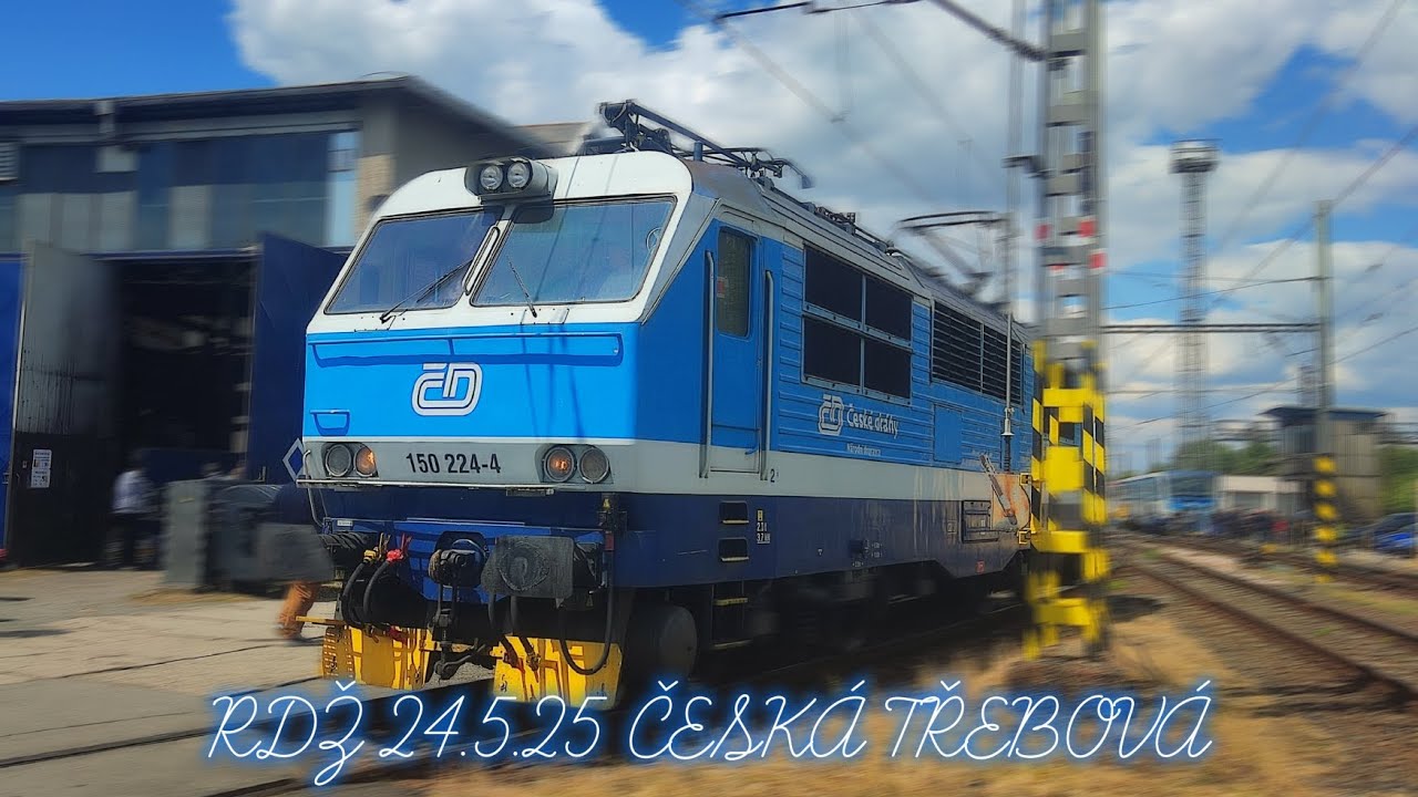 RDŽ 24.5.2025 ČESKÁ TŘEBOVÁ + polední & večerní Praha hl.n.