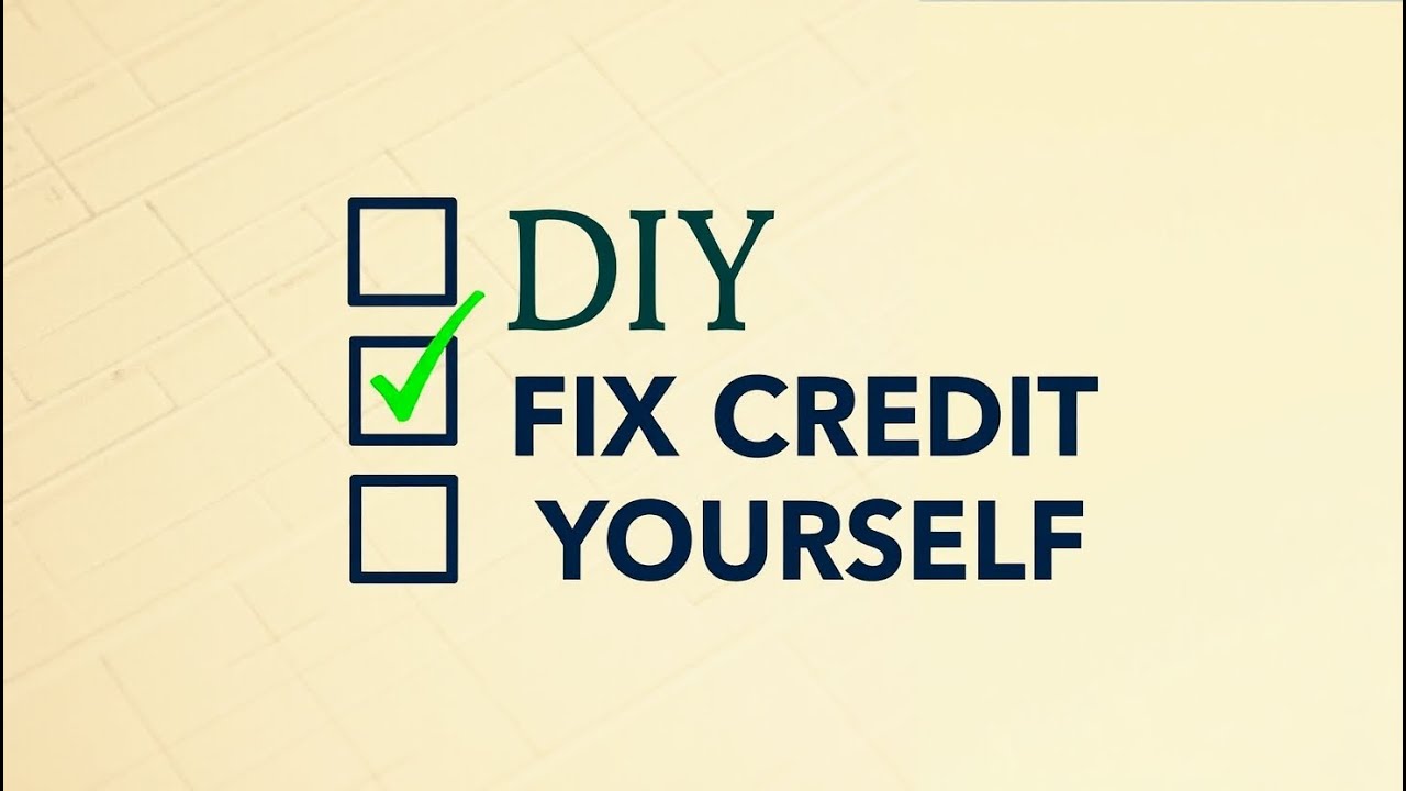 DIY Credit Repair | Fix Your Credit Yourself!