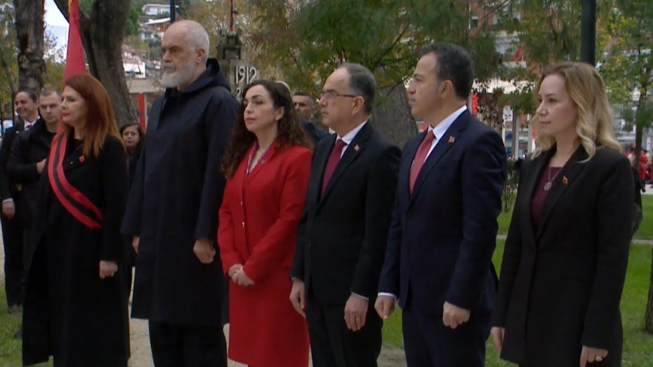 📍Vlorë - Ceremonia e ngritjes së flamurit me rastin e 113 vjetorit të Pavarësisë🇦🇱