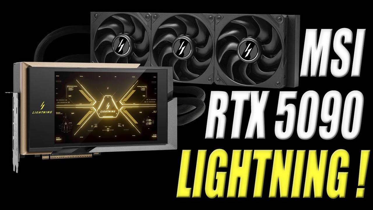MSI RTX 5090 Lightning 1000W Overclock ! | Hall of Fame' e Girdik