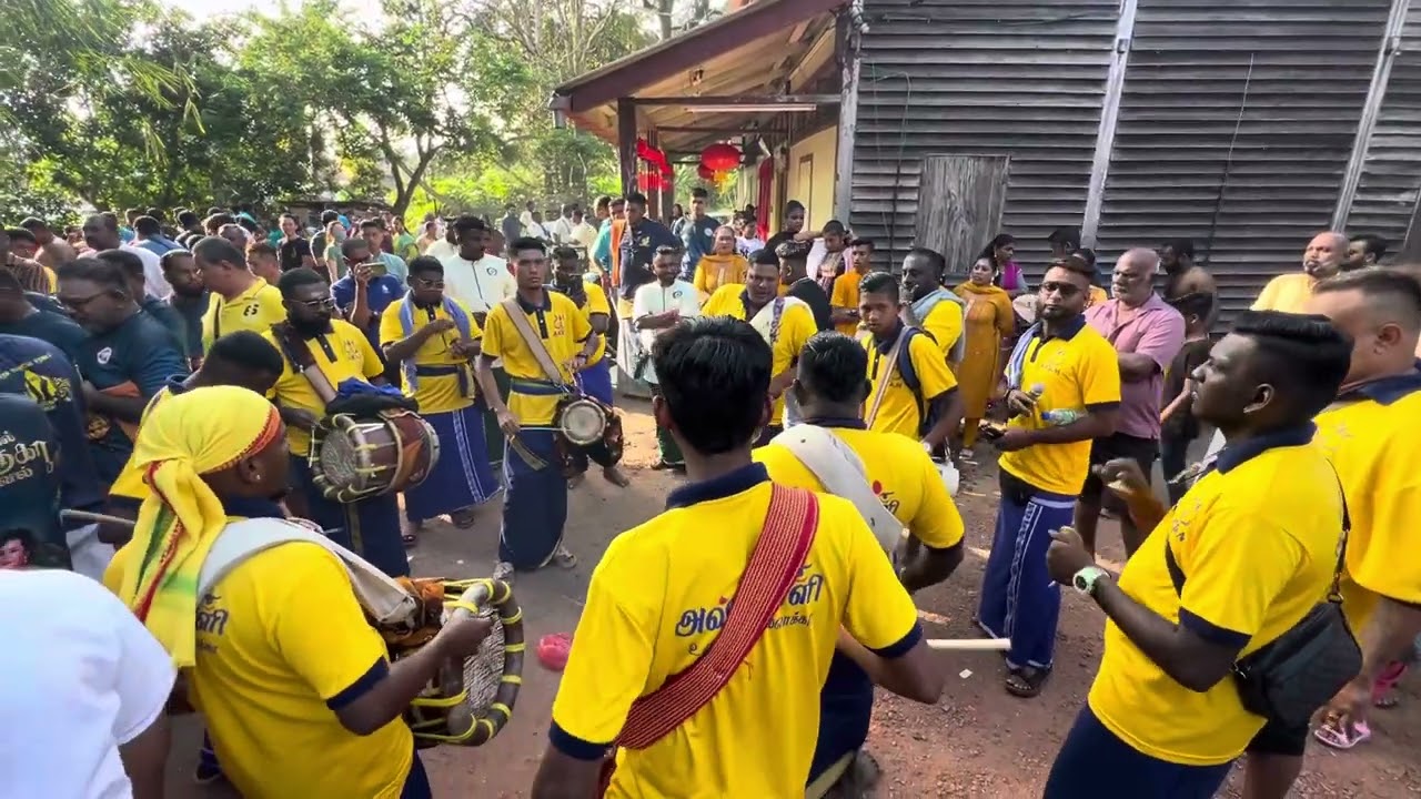 Astha Kali Urumi Melam Vasipu @ Sannasimalai Andavar Temple Cheng Melaka Masi Magam 2024 - Part 1