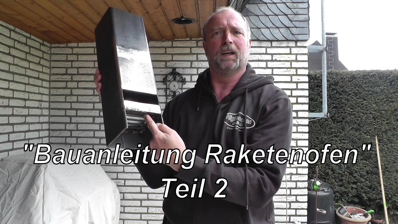 Bauanleitung Raketenofen/Rocket Stove Teil 2