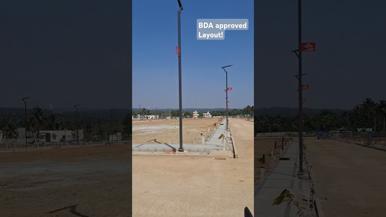 New BDA approved layout