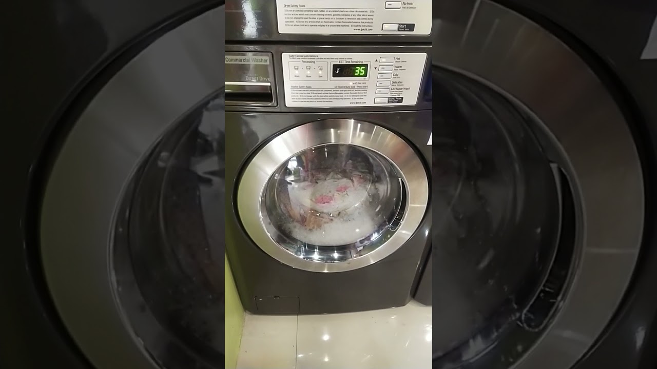 COMMERCIAL WASHER POWERED BY LG #lg #commercial #washers