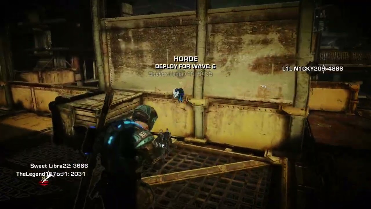 Gears of War 3 Horde - taking on the Locust head on (1-50)