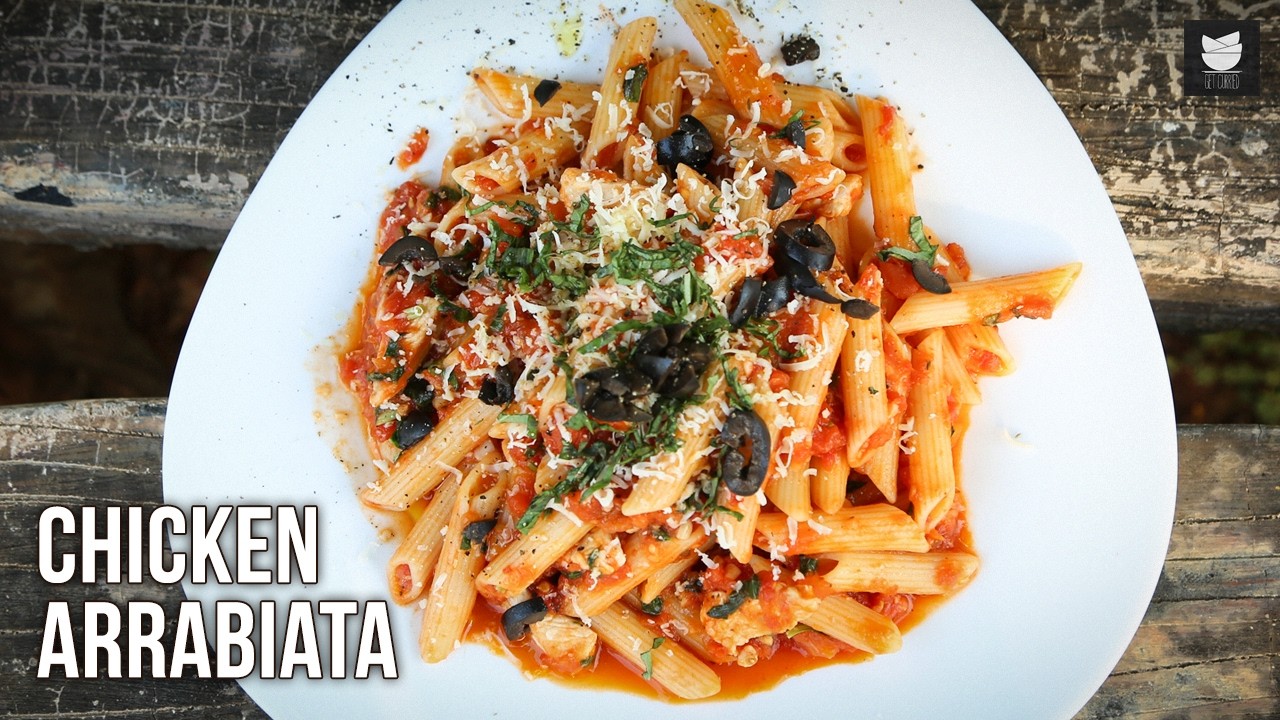 Chicken Arrabiata | Simple, Spicy & Delicious Classic Italian Pasta Recipe