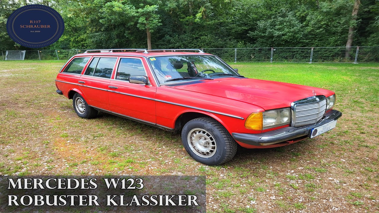 Mercedes Benz W123 - meistgebautes Modell - 1. Kombi von Mercedes