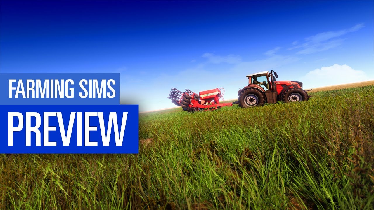 Farming Simulator 17, чистое фермерство, настоящая ферма, скот и растения — игры про ферму 2017/2018