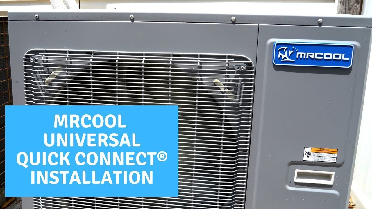MRCOOL Universal Installation with No Vac Quick Connect Line Sets