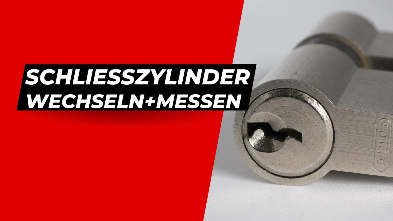 Schlie&szlig;zylinder wechseln und ausmessen | T&Uuml;R&Ouml;FFNUNG |