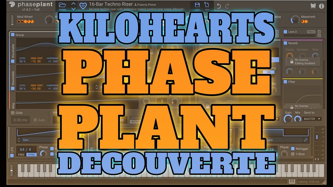 Kilohearts: Phaseplant - découverte