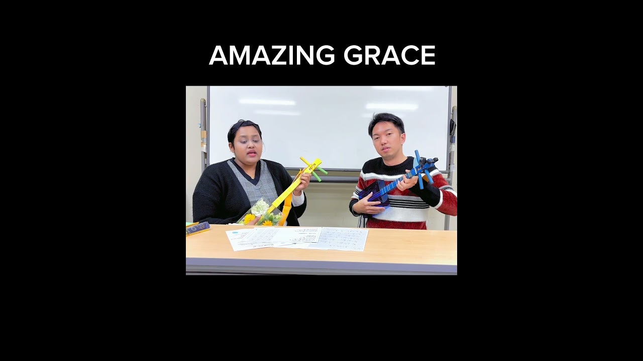 Amazing Grace SANLELE COVER #okinawa #sanlele #amazinggrace #ukulele #sanshin