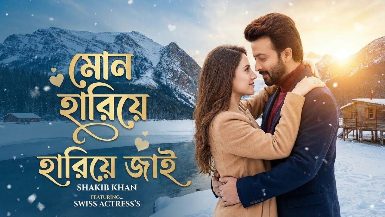 MON HARIYE JAY - মোন হারিয়ে জাই | SHAKIB KHAN | SOLDIER | New Bangla Song 2026 | NOTUN GAAN 2026
