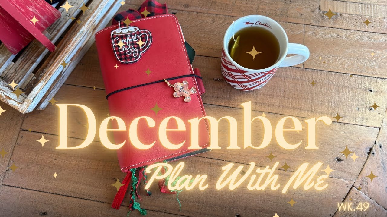 🎄 Vlogmas Day 4: Weekly Plan With Me