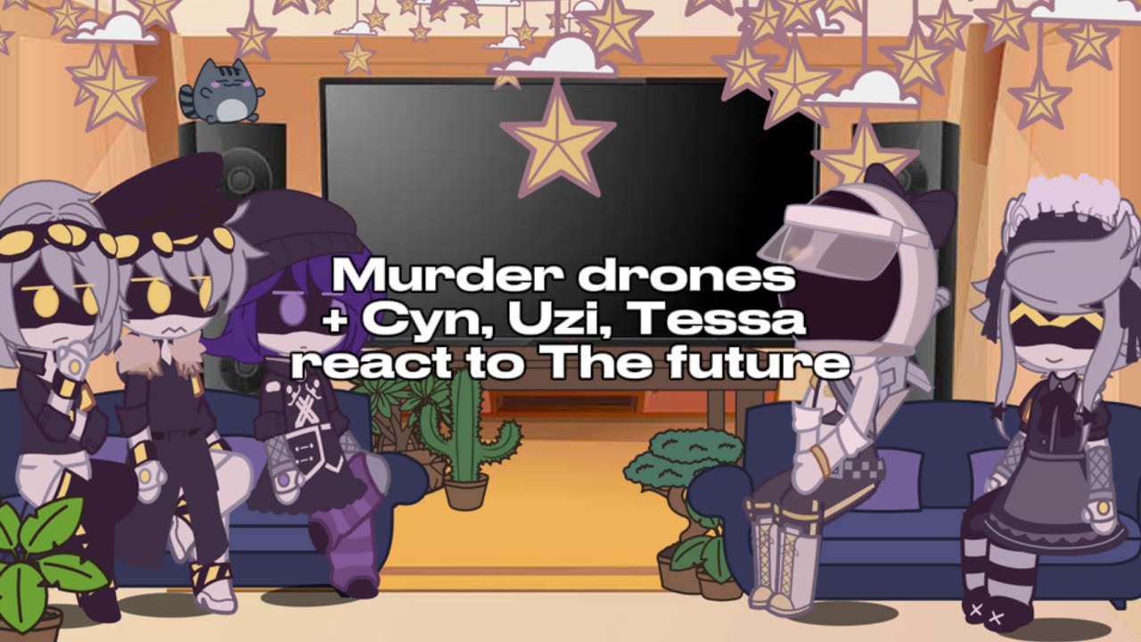Murder Drones & Solver Hosts React To The Future‼️ | GACHA CLUB
