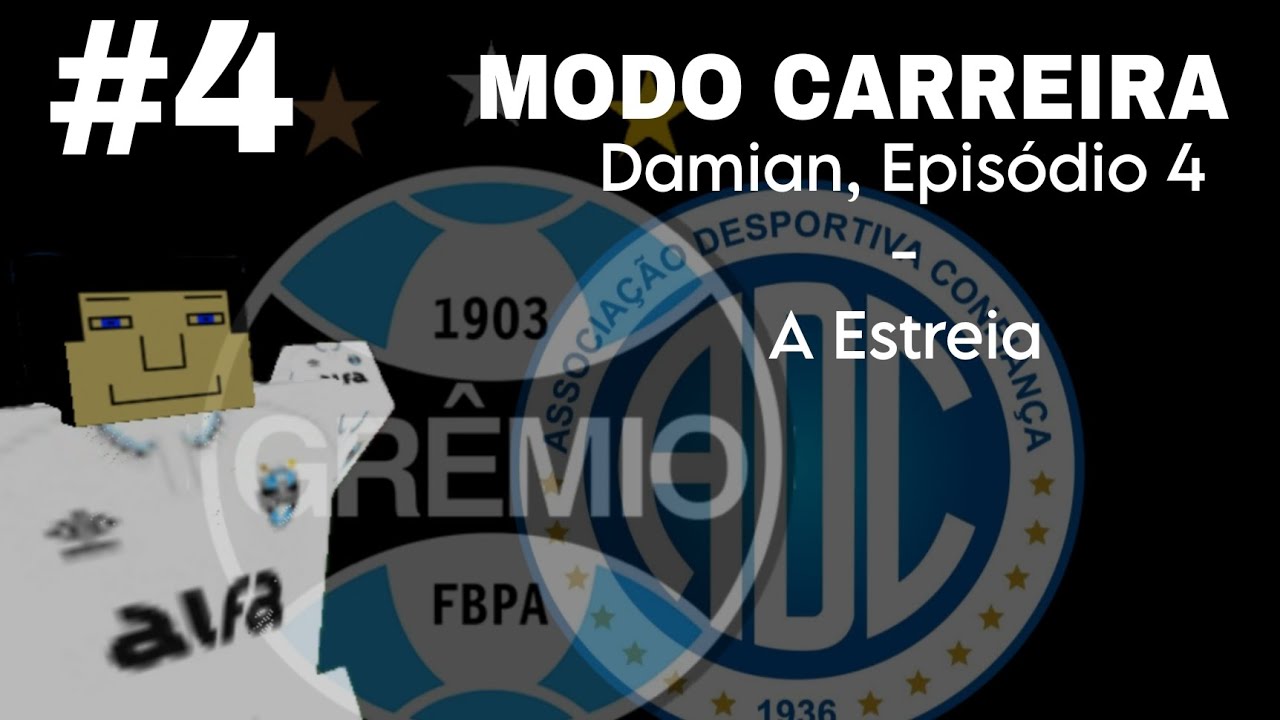 #4 A Estreia - 3D SOCCER MODO CARREIRA mod 3DLukkBR A estreia na copinha. 