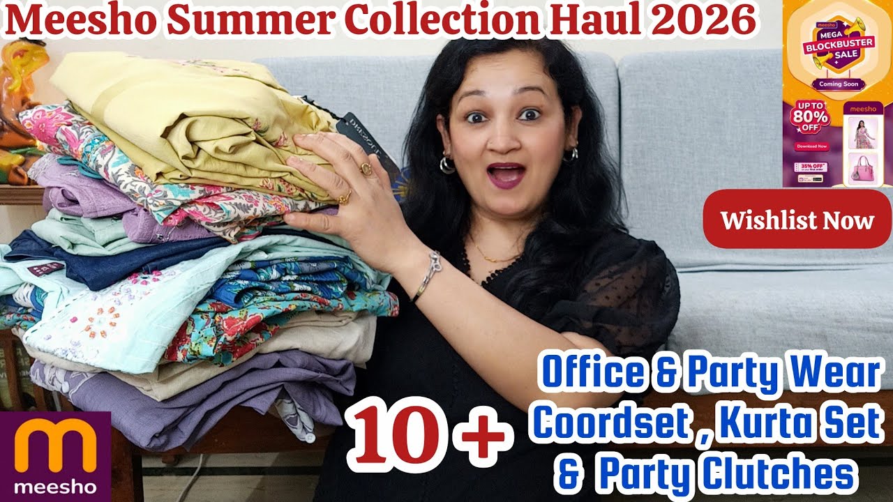 Meesho Summer KurtaSet, Coordset & Clutch Haul🌸|10+ Affordable Office & Party Wear👗 || Honest Review