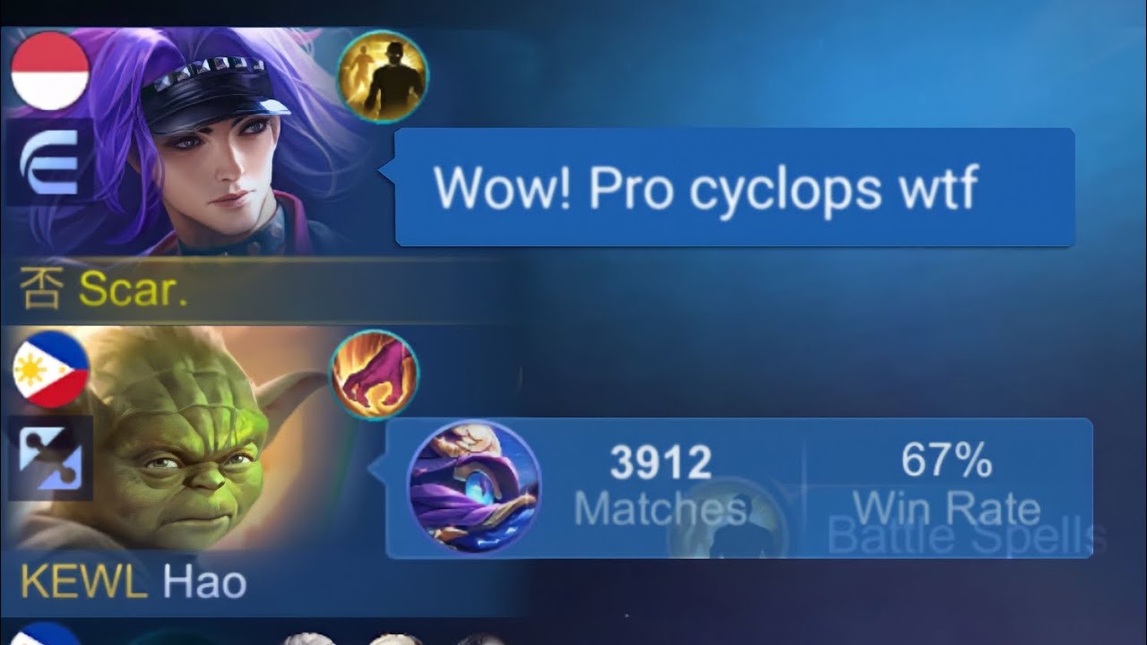SCAR MET TOP GLOBAL CYCLOPS ON RANKED! (he carry me)