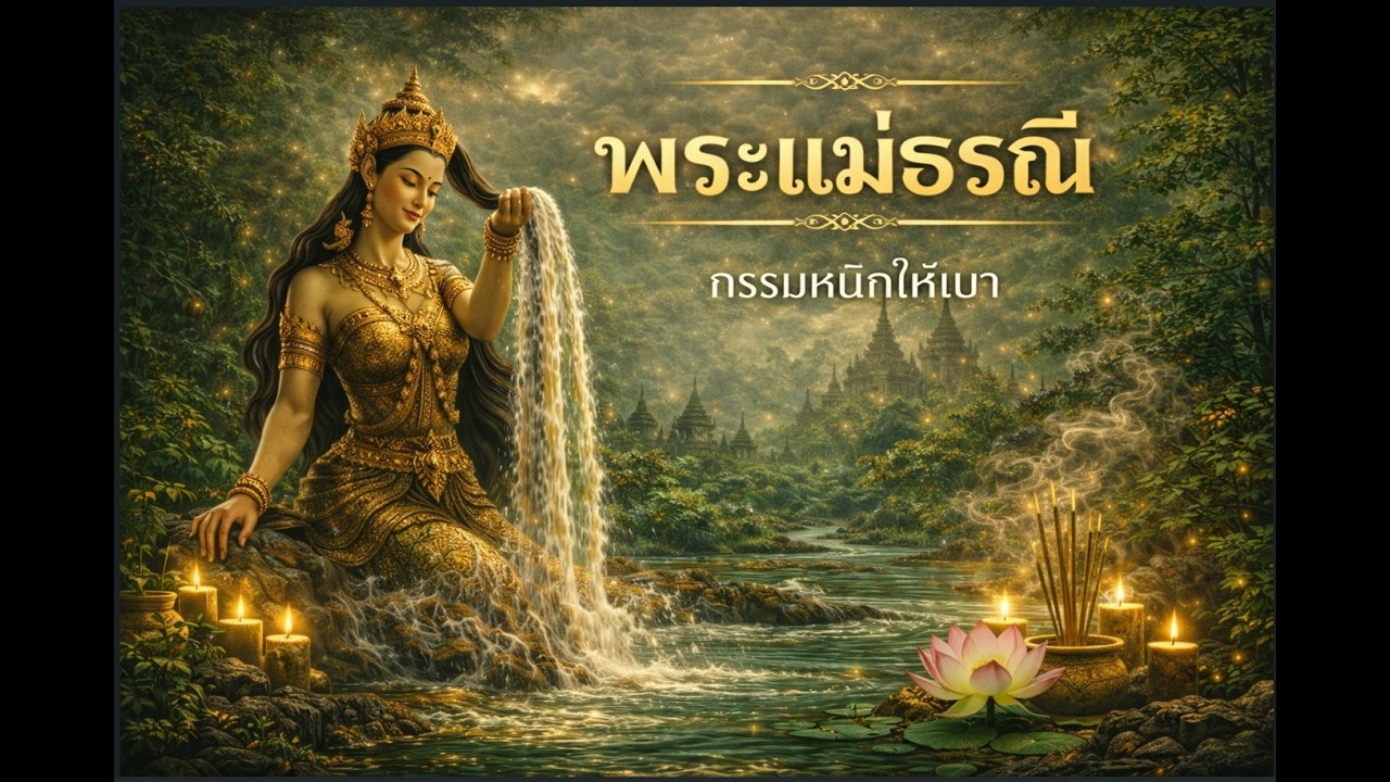 กรรมไม่เคยหายไป..แค่รอเวลา#บทสวดมนต์เพราะ#พระแม่ธรณี#บทสวดมนต์ก่อนนอน#ธรรมะ#ปาฏิหาริย์#บทสวดมนต์เช้า