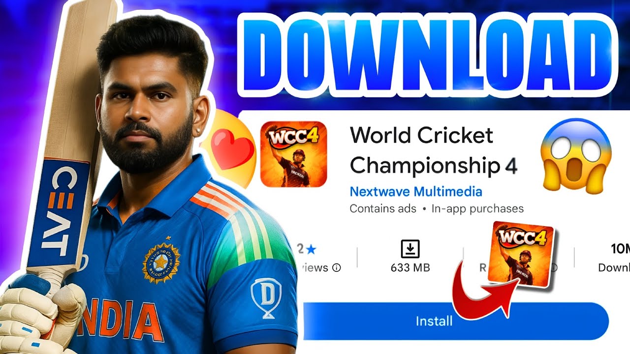 😱WCC4! Download Now‼️ | World Cricket Championship 4 | Release Date Confirmed | WCC4 