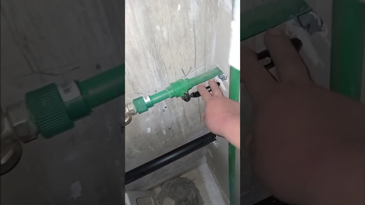 INSTALANDO REGULADOR DE PRESION DE AGUA