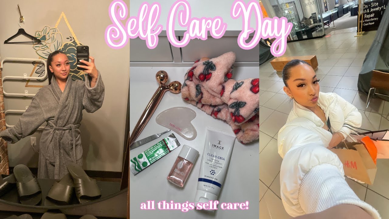 a MUST NEEDED self care day | shopping, massage, skincare