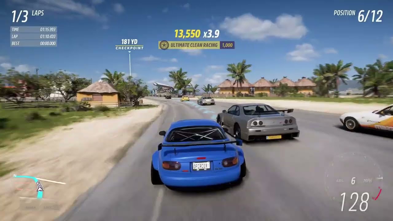 Playa Azul is my favorite FH5 Road Circuit | Forza Horizon 5 | Moza R3 Steering Wheel Gameplay
