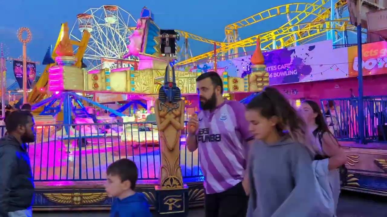 Pharoahs Fury Ride At Adventure Island, Southend On Sea