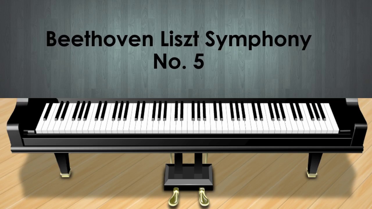 Beethoven Liszt 5th Symphony 1st mvt - The Piano Story
