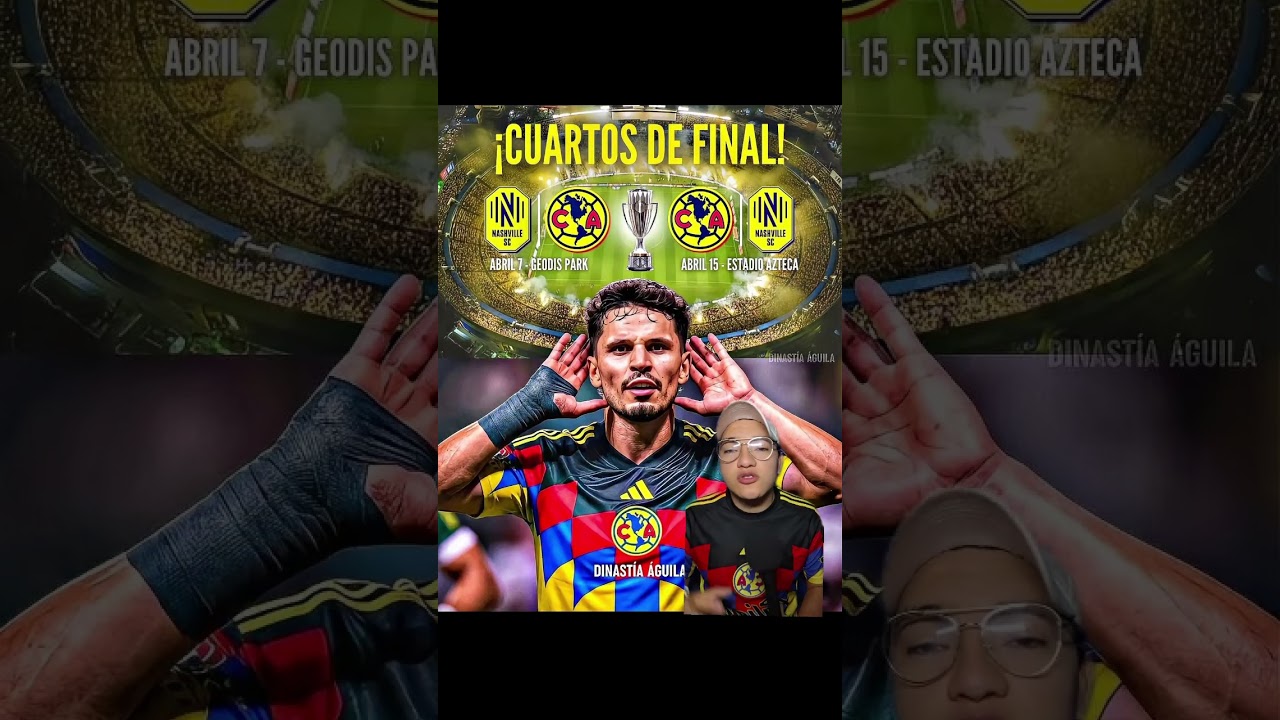 el america ya tiene rival para los cuartos de final de la concachampions #americanews #championscup