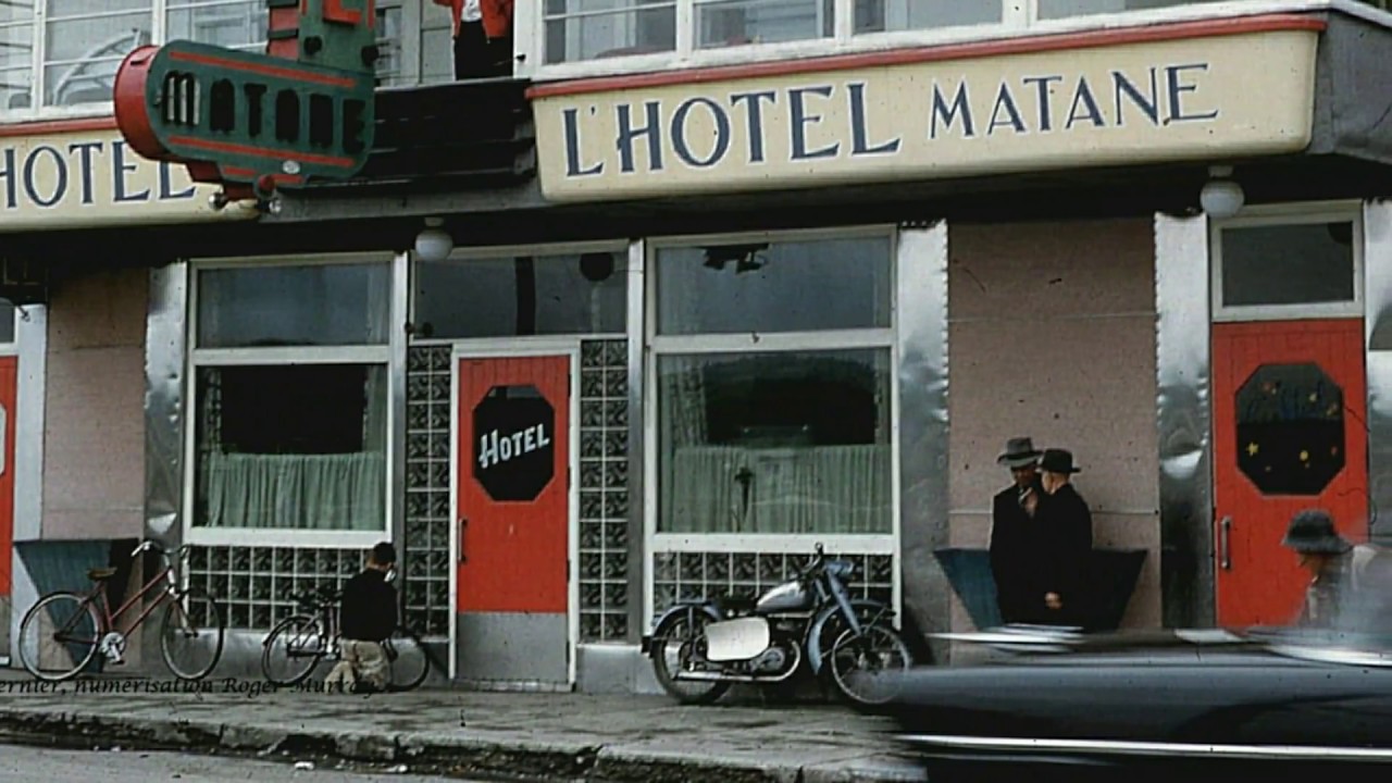 L'H&ocirc;tel  Matane en 1960