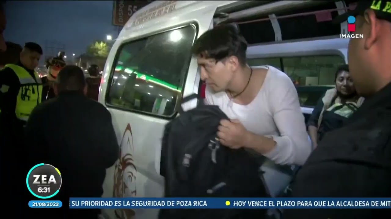 Familias asaltan transporte en Los Reyes La Paz; choferes se niegan a autoprotegerse | Francisco Zea